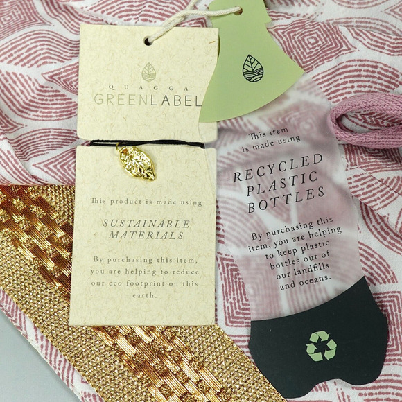 Women Pajama Pants Large Pink Printed Gold Tone Trim Oversized Loungewear Resort - Picture 11 of 16